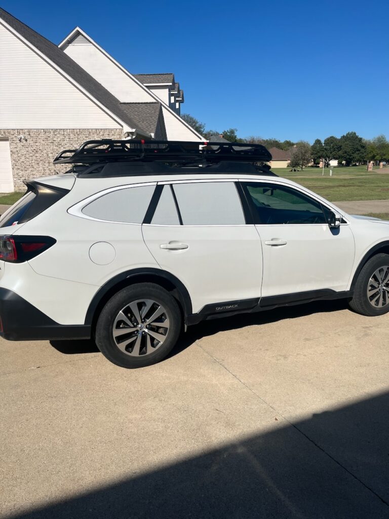 Perforated Back Window Outback